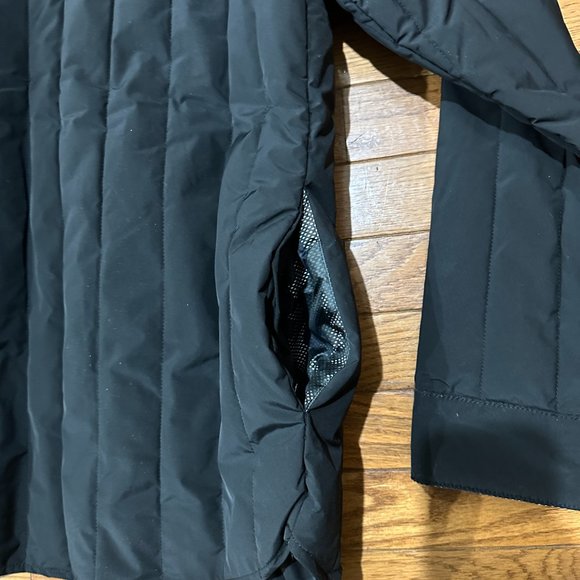 Robert Graham Full Zip Field Jacket Mens Stone $348 Black Logo RGF22R80 NEW - Picture 8 of 16